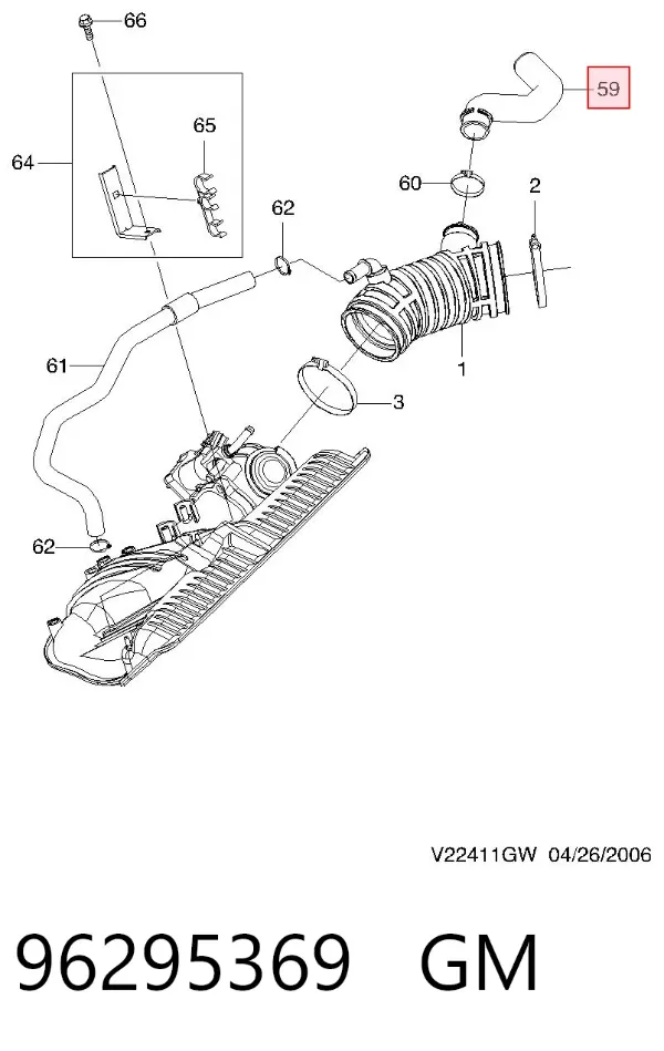  96295369 General Motors