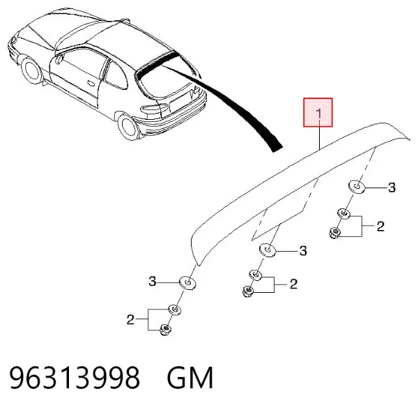  96313998 General Motors