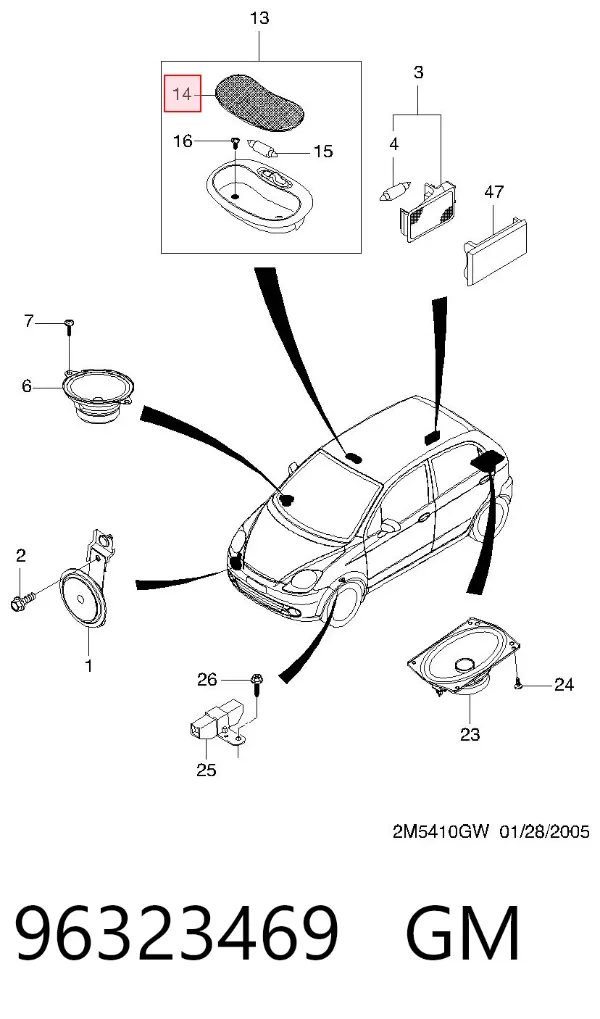  96323469 General Motors