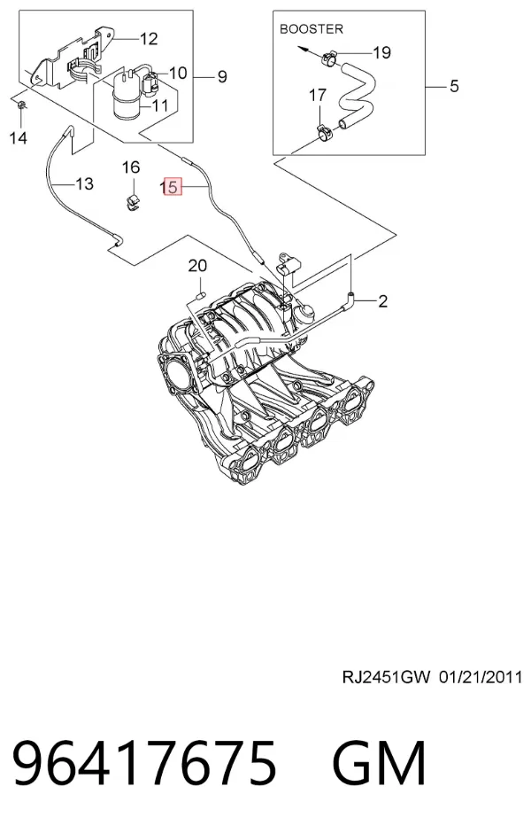  96417675 General Motors
