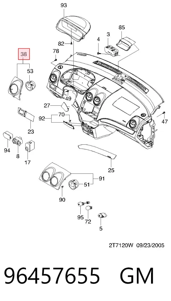  96457655 General Motors