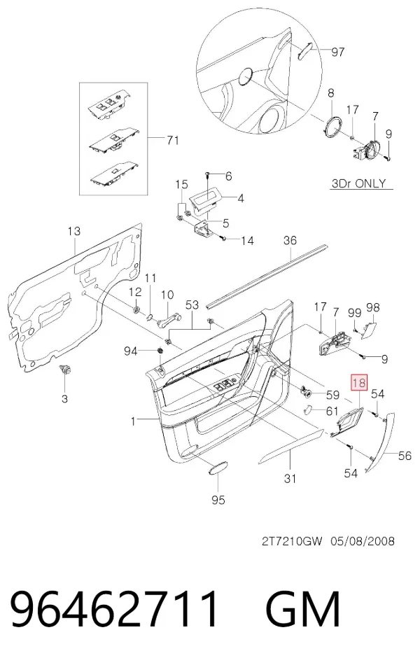  96462711 General Motors