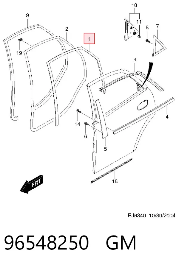  96548250 General Motors