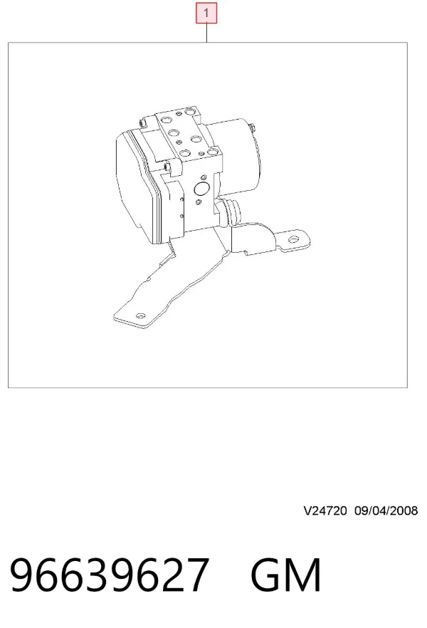  96639627 General Motors