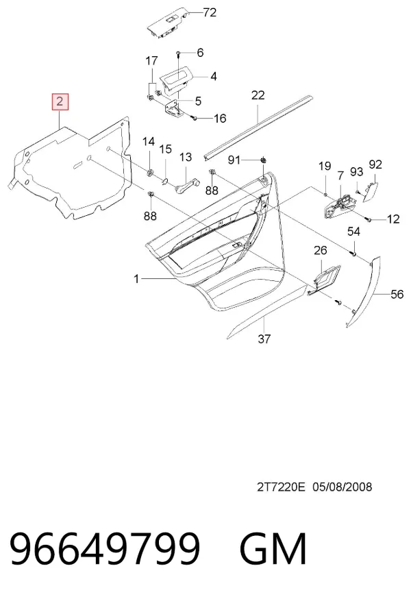  96649799 General Motors