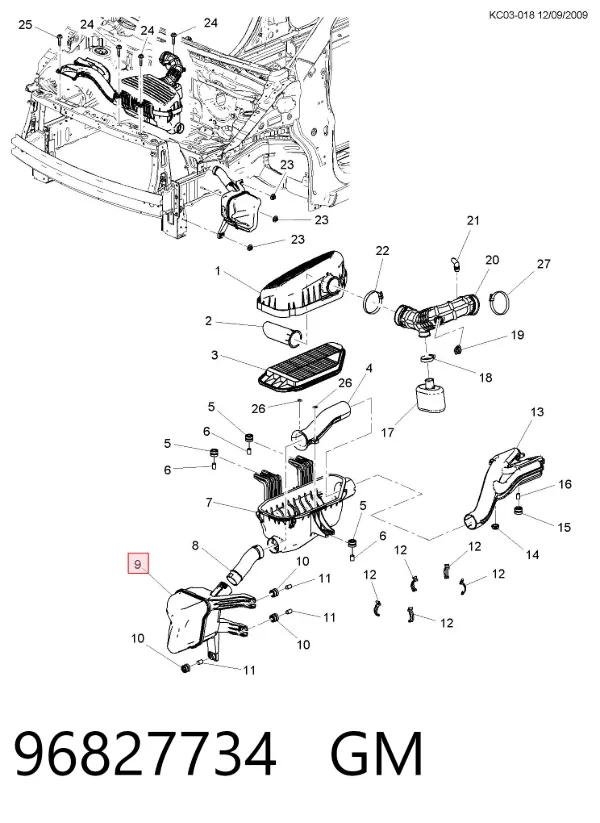  96827734 General Motors