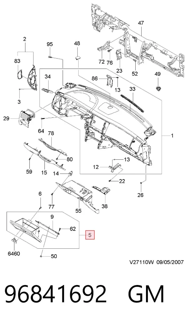  96841692 General Motors
