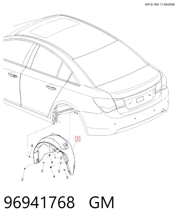  96941768 General Motors
