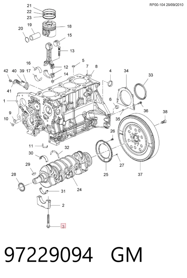  97229094 General Motors