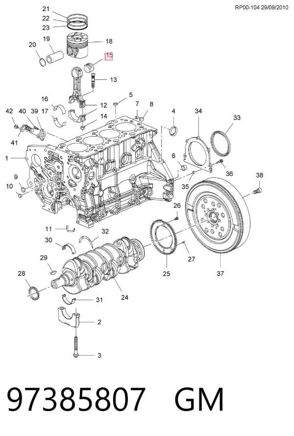  97385807 General Motors
