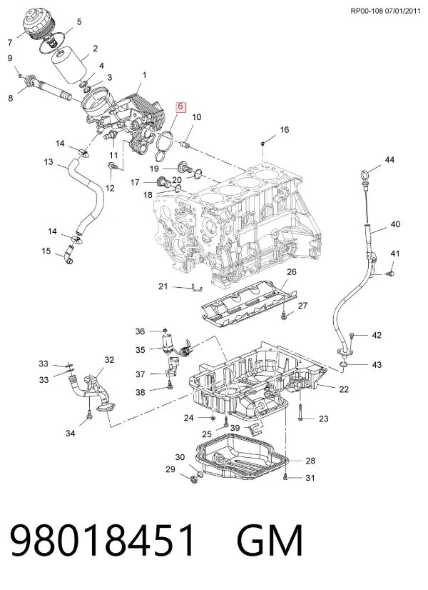 98018451 General Motors