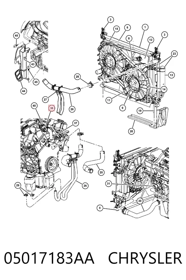  05017183AA Chrysler