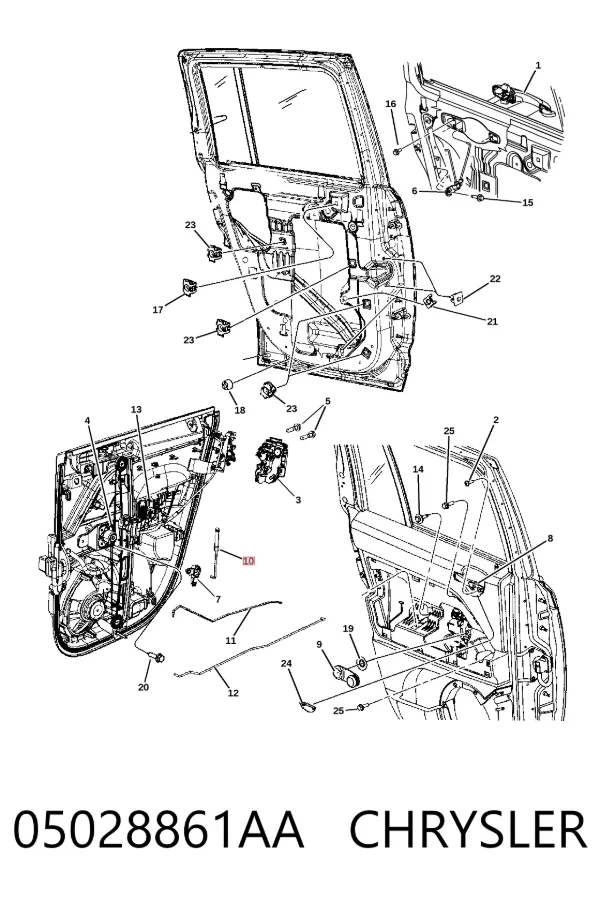  05028861AA Chrysler
