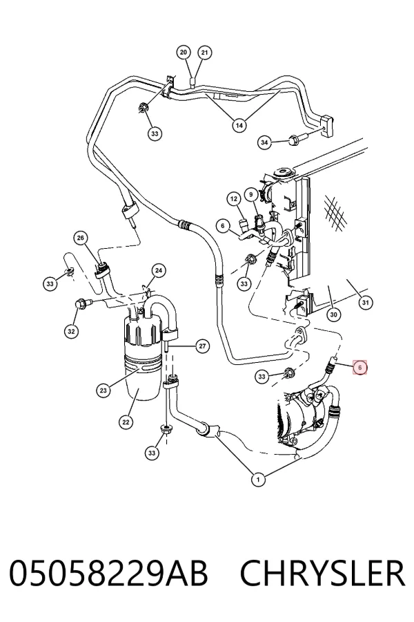  K05058229AC Fiat/Alfa/Lancia