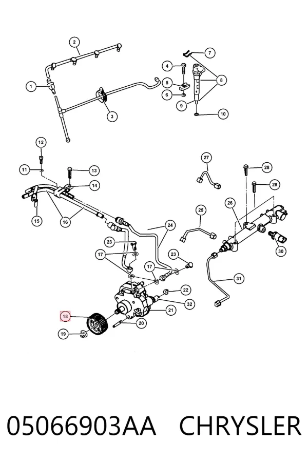  K05066903AA Fiat/Alfa/Lancia