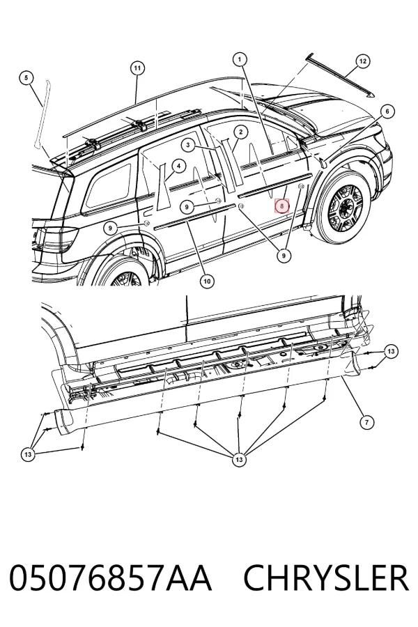  05076857AA Chrysler