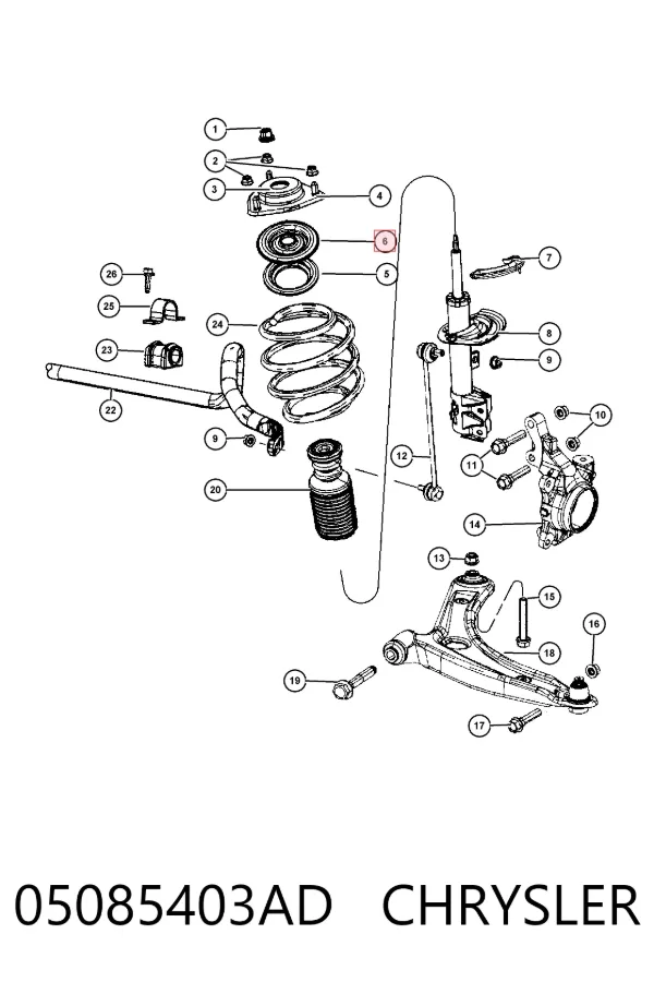  K05085403AD Fiat/Alfa/Lancia