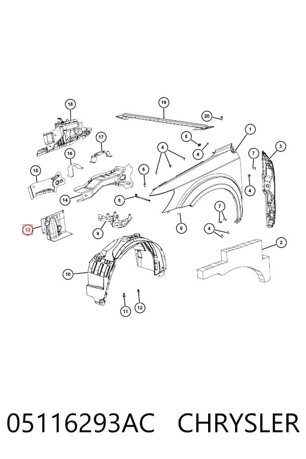  K68069293AA Fiat/Alfa/Lancia
