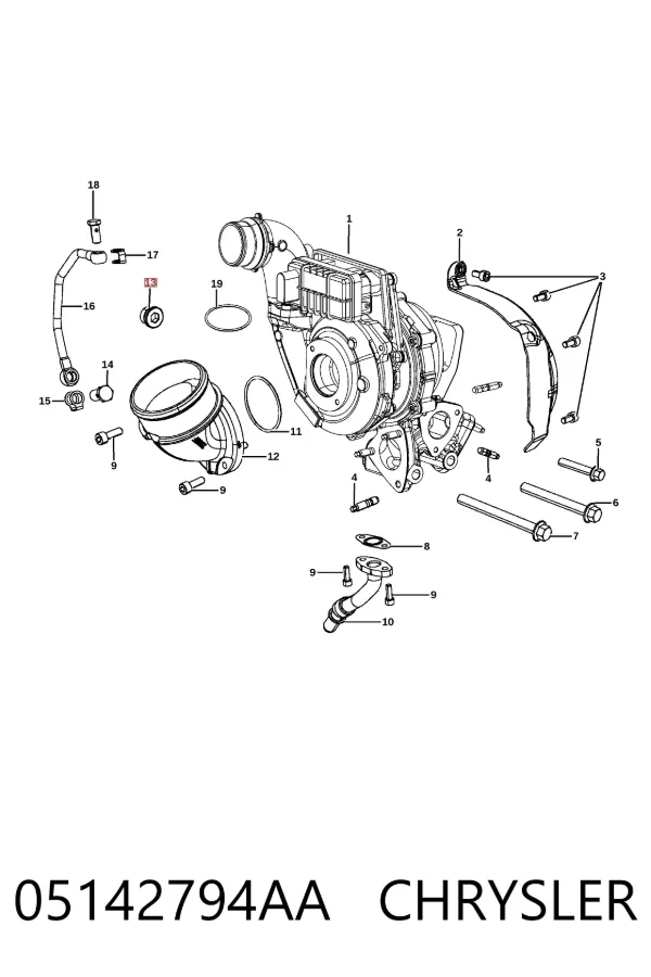  05142794AA Chrysler
