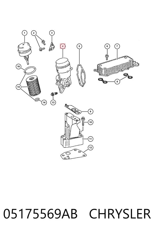  K05175569AA Fiat/Alfa/Lancia