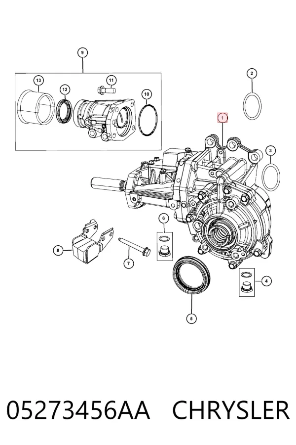 Роздатка 05273456AA Chrysler