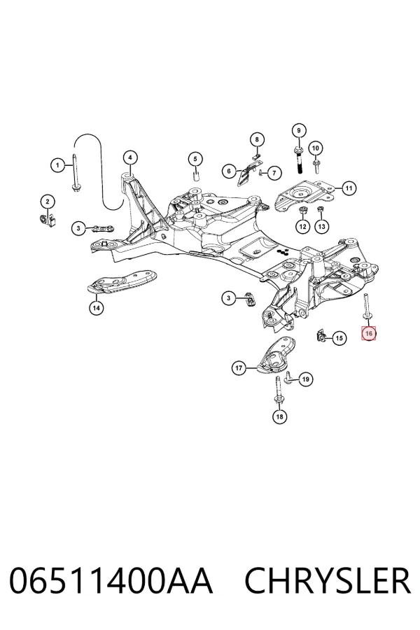  K06511400AA Fiat/Alfa/Lancia