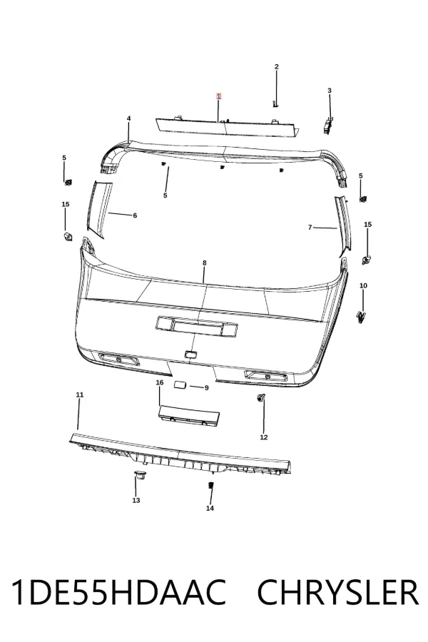  1DE55HDAAC Chrysler