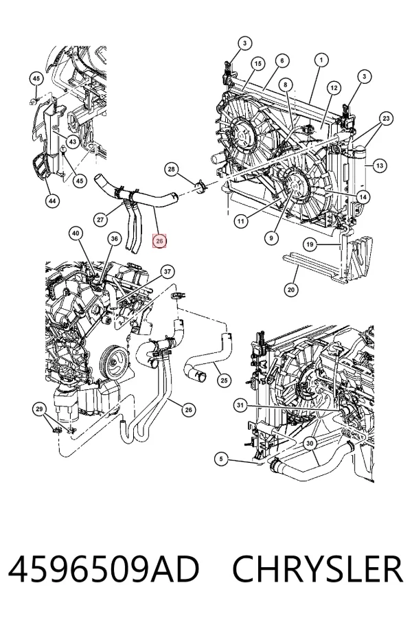  4596509AD Chrysler