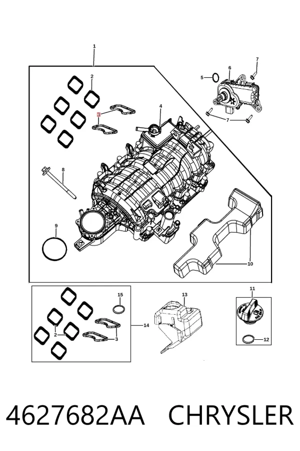  4627682AA Chrysler
