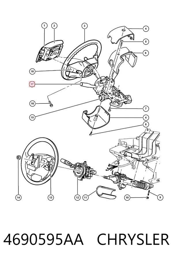  4690595AA Chrysler