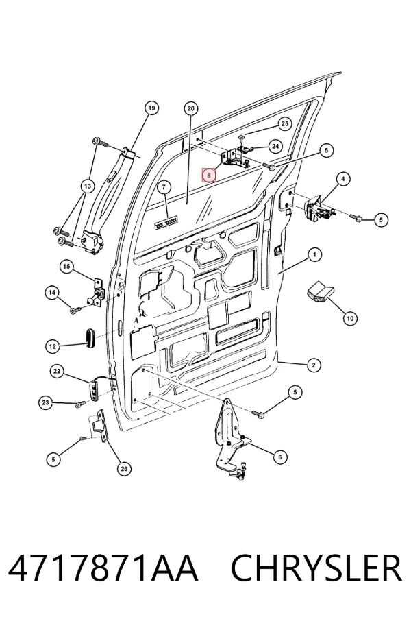  4717871AA Chrysler