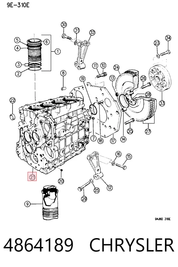  4864189 Chrysler