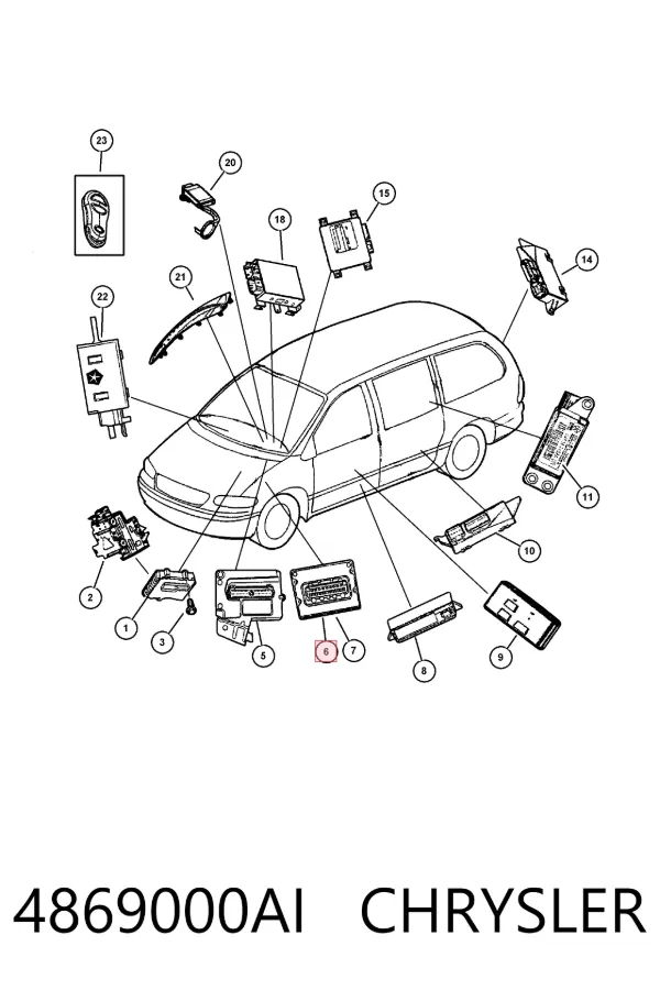  4869000AI Chrysler