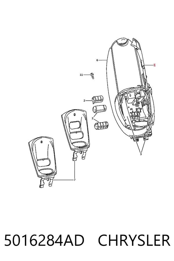  5016284AD Chrysler