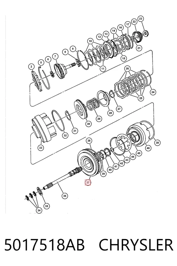  5017518AB Chrysler