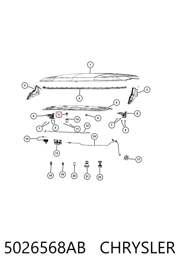  K68417561AA Fiat/Alfa/Lancia