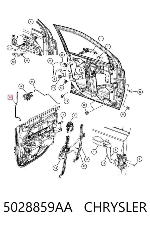  5028859AA Chrysler