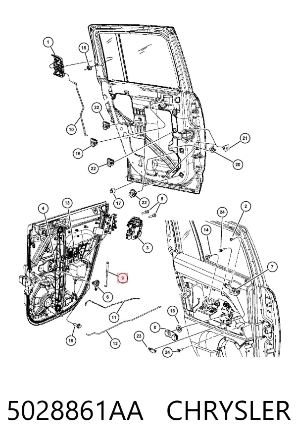  5028861AA Chrysler