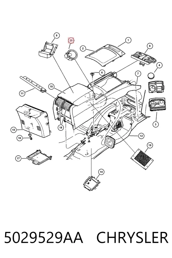  5029529AA Chrysler