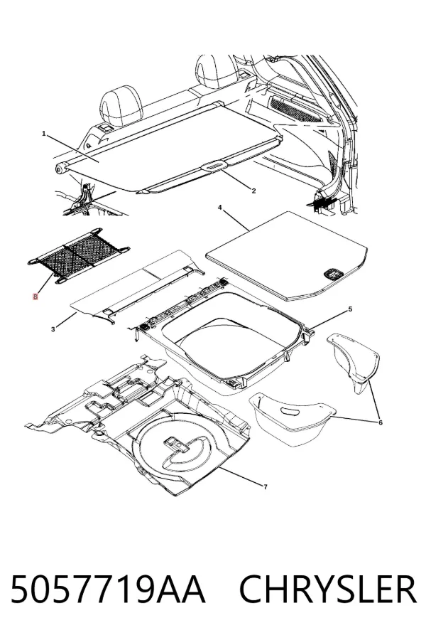  5057719AA Chrysler
