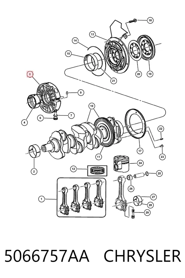  5066757AA Chrysler