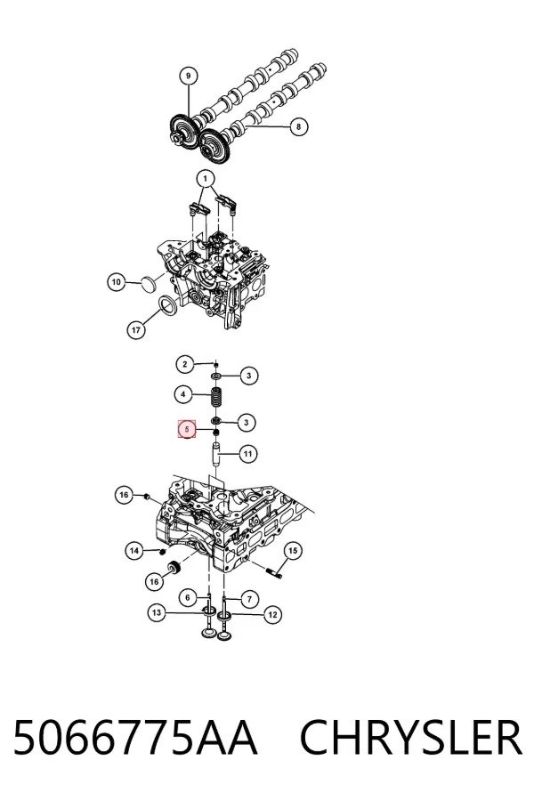  5066775AA Chrysler