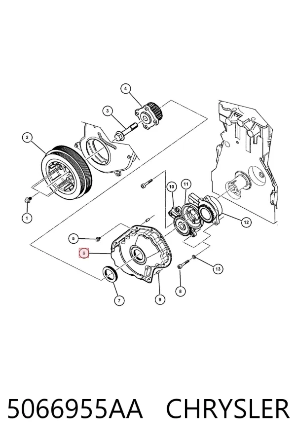  5066955AA Chrysler