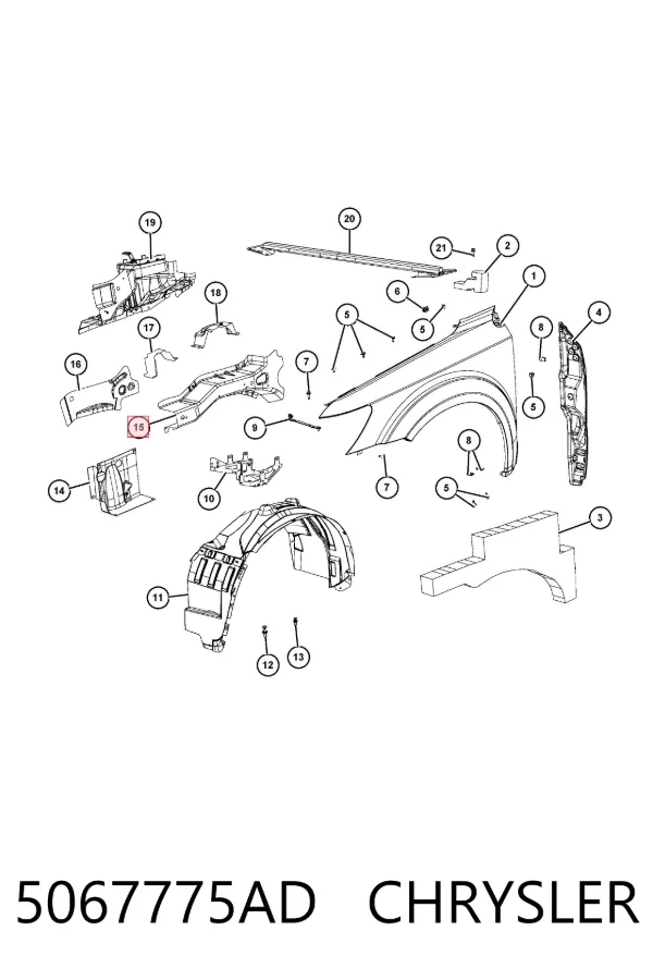  5067775AD Chrysler