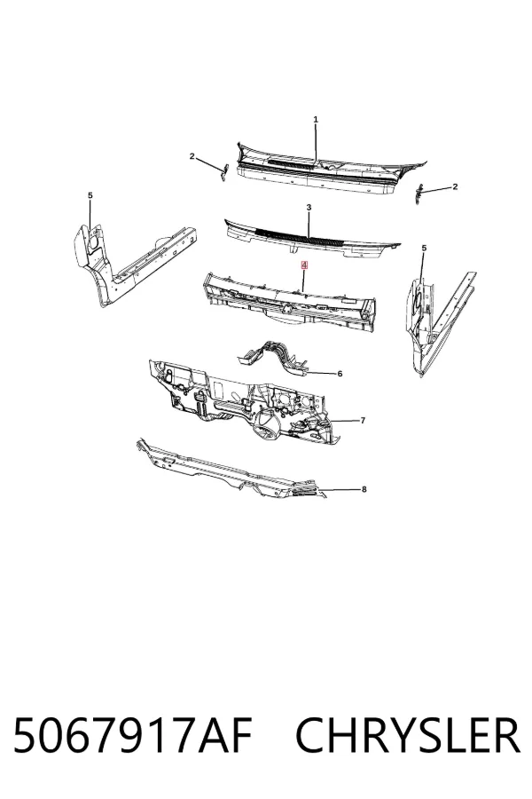  5067917AF Chrysler