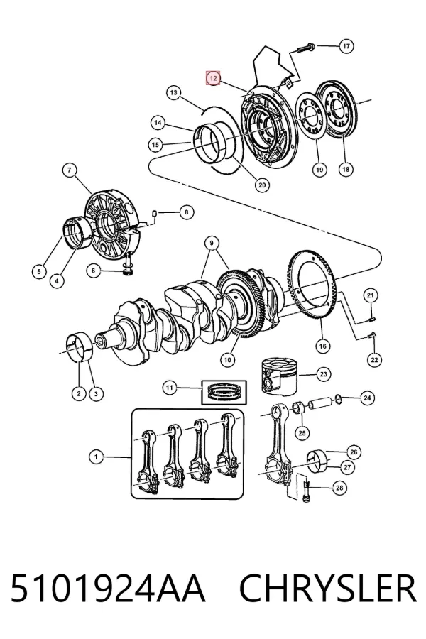  5101924AA Chrysler