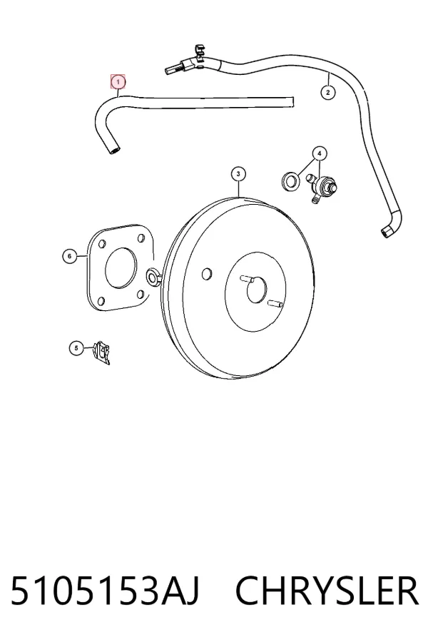  5105153AJ Chrysler