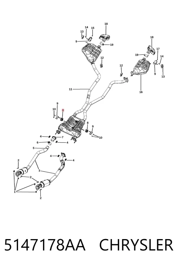  5147178AA Chrysler