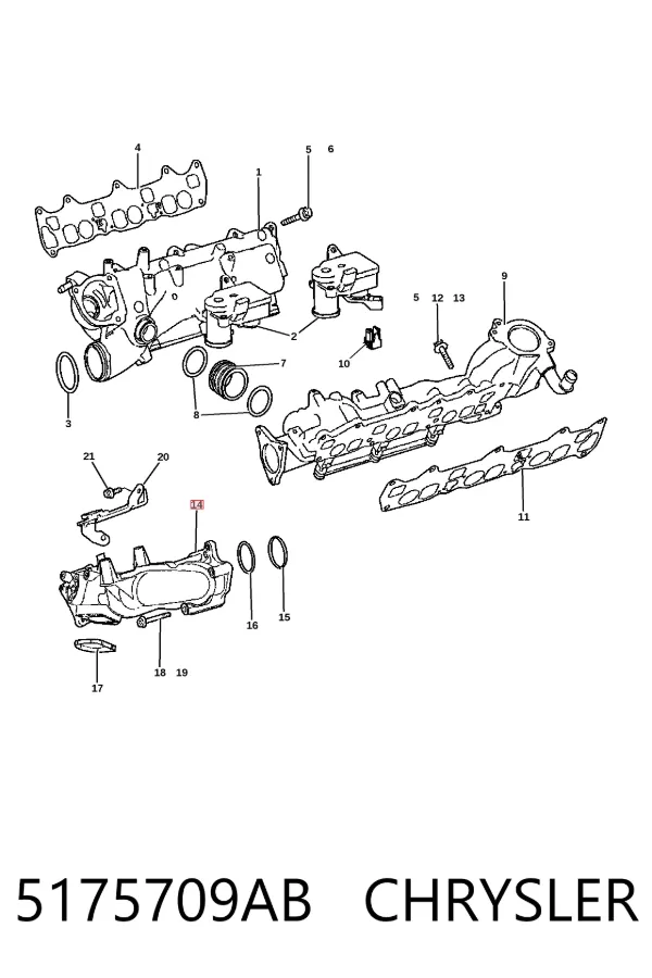  5175709AB Chrysler