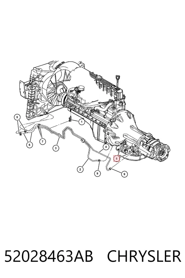  52028463AB Chrysler